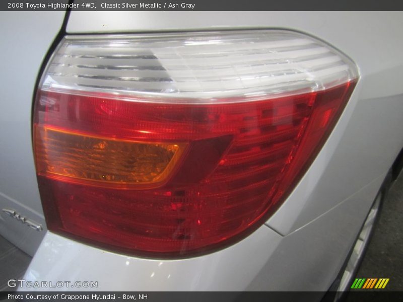 Classic Silver Metallic / Ash Gray 2008 Toyota Highlander 4WD
