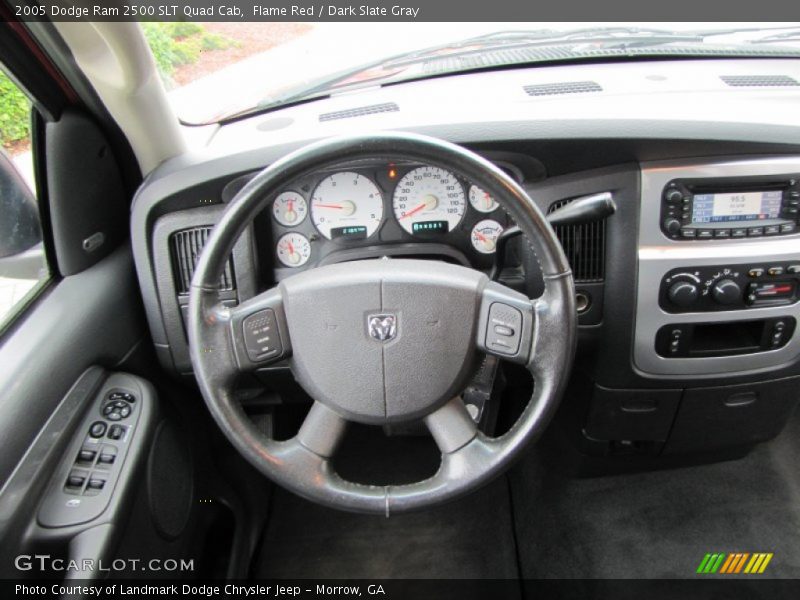 Dashboard of 2005 Ram 2500 SLT Quad Cab