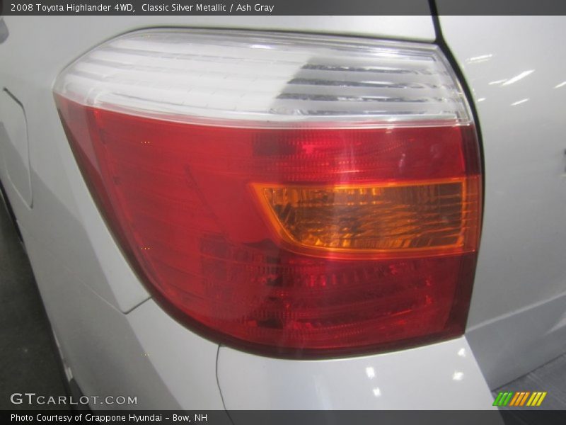 Classic Silver Metallic / Ash Gray 2008 Toyota Highlander 4WD
