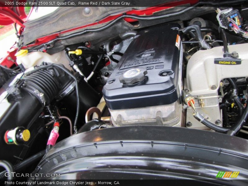  2005 Ram 2500 SLT Quad Cab Engine - 5.9 Liter Cummins OHV 24-Valve Turbo-Diesel Inline 6-Cylinder