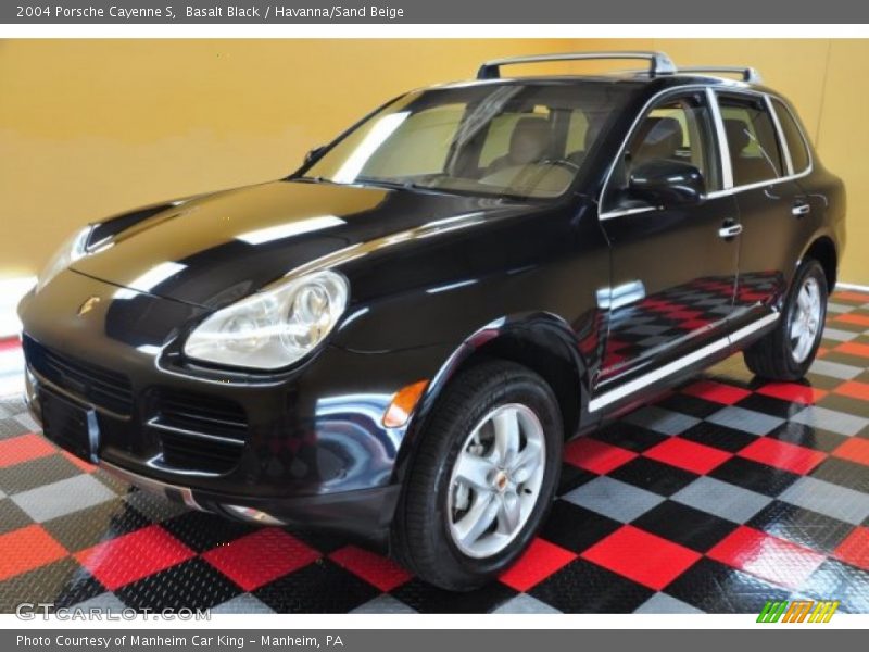 Basalt Black / Havanna/Sand Beige 2004 Porsche Cayenne S