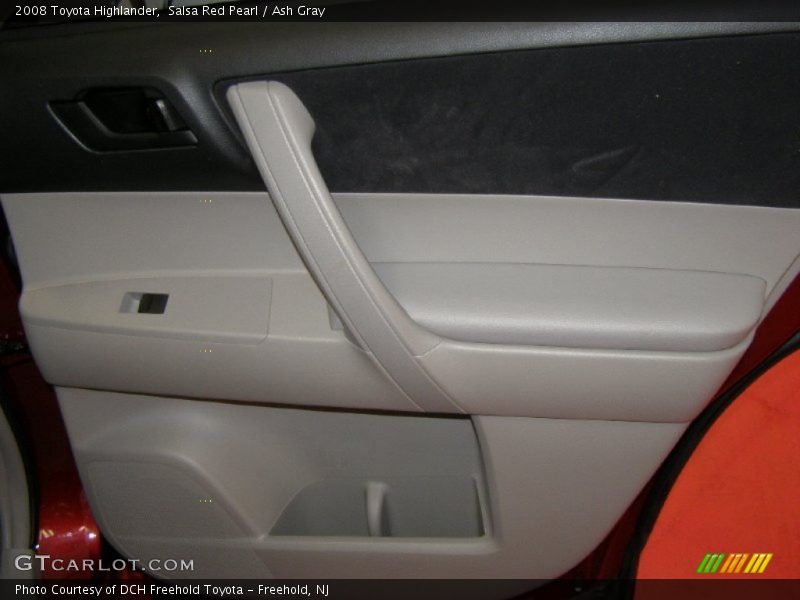 Salsa Red Pearl / Ash Gray 2008 Toyota Highlander