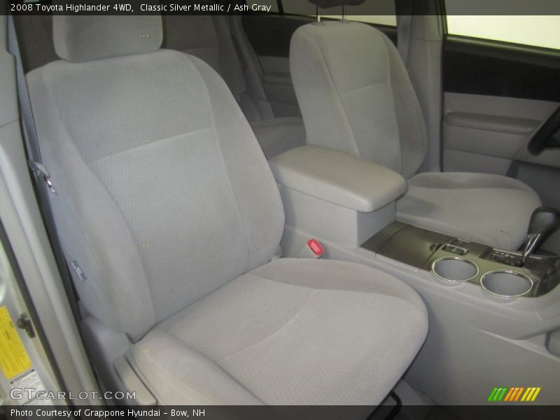 Classic Silver Metallic / Ash Gray 2008 Toyota Highlander 4WD