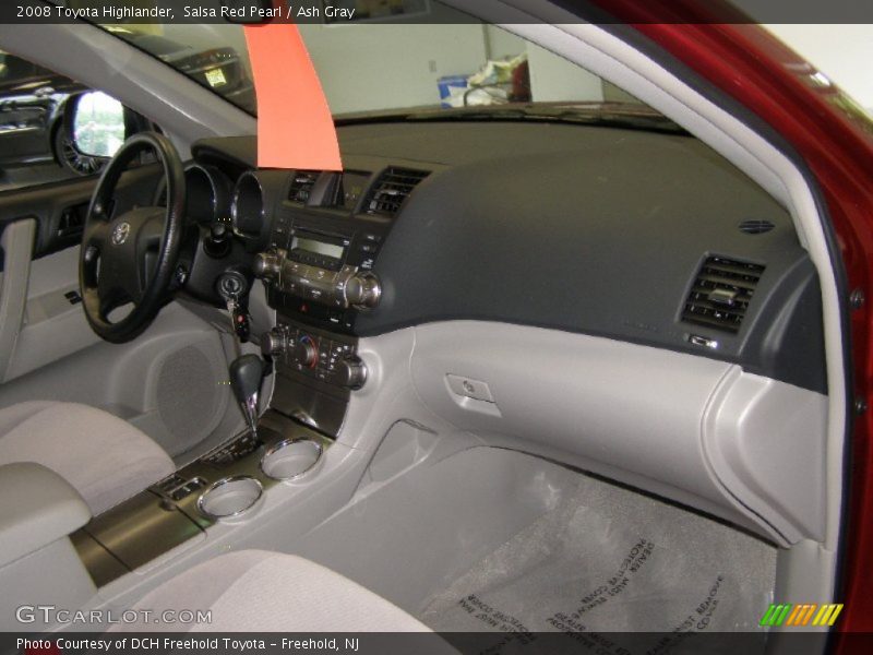 Salsa Red Pearl / Ash Gray 2008 Toyota Highlander