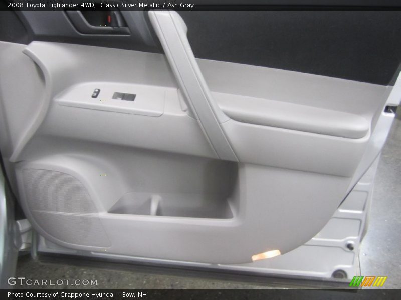 Classic Silver Metallic / Ash Gray 2008 Toyota Highlander 4WD