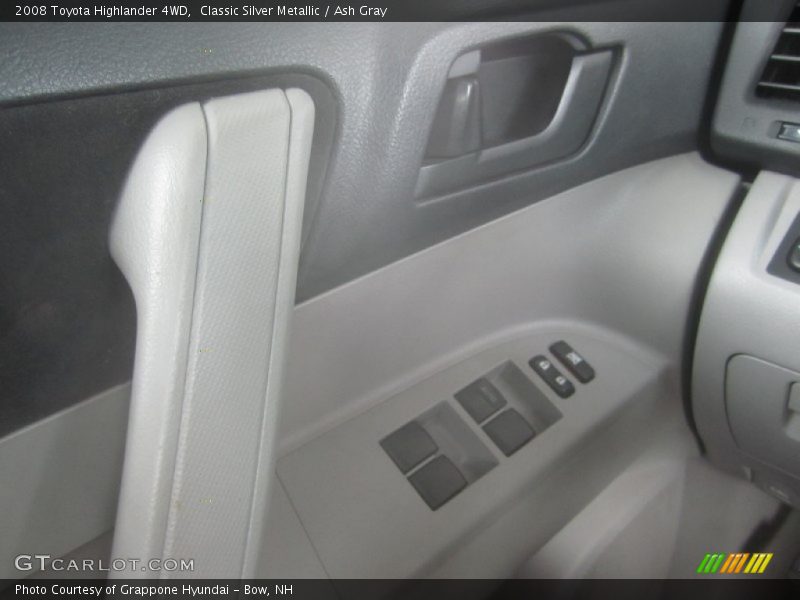 Classic Silver Metallic / Ash Gray 2008 Toyota Highlander 4WD