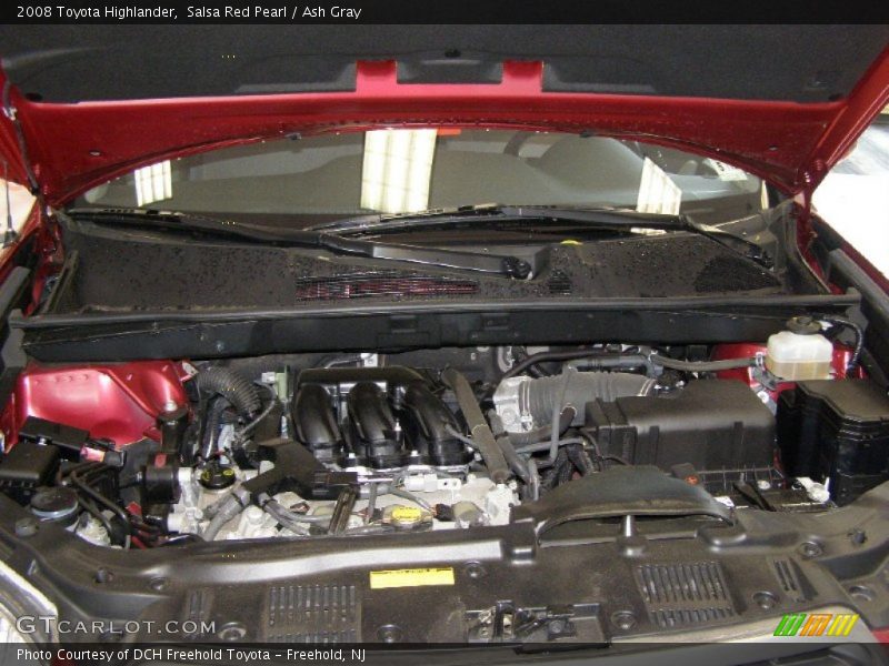 Salsa Red Pearl / Ash Gray 2008 Toyota Highlander