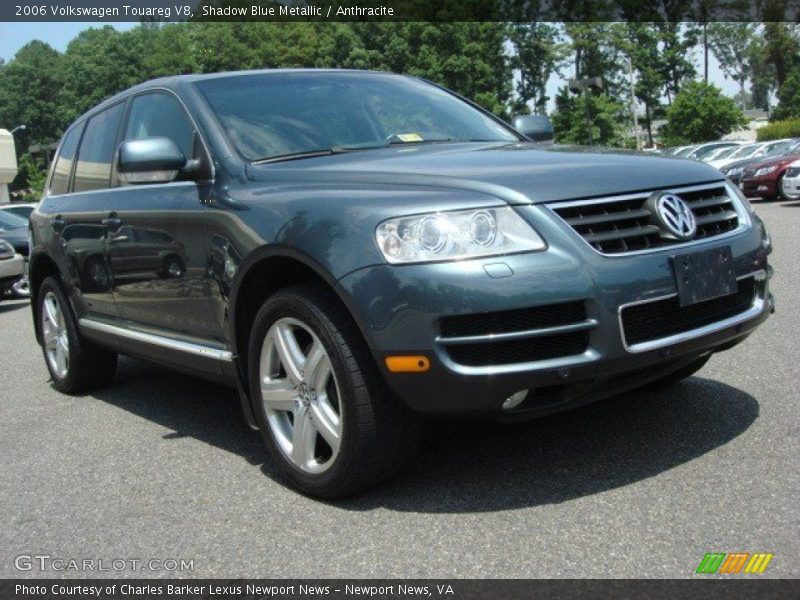 Shadow Blue Metallic / Anthracite 2006 Volkswagen Touareg V8