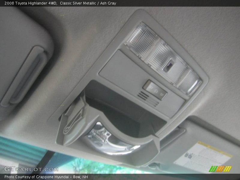 Classic Silver Metallic / Ash Gray 2008 Toyota Highlander 4WD