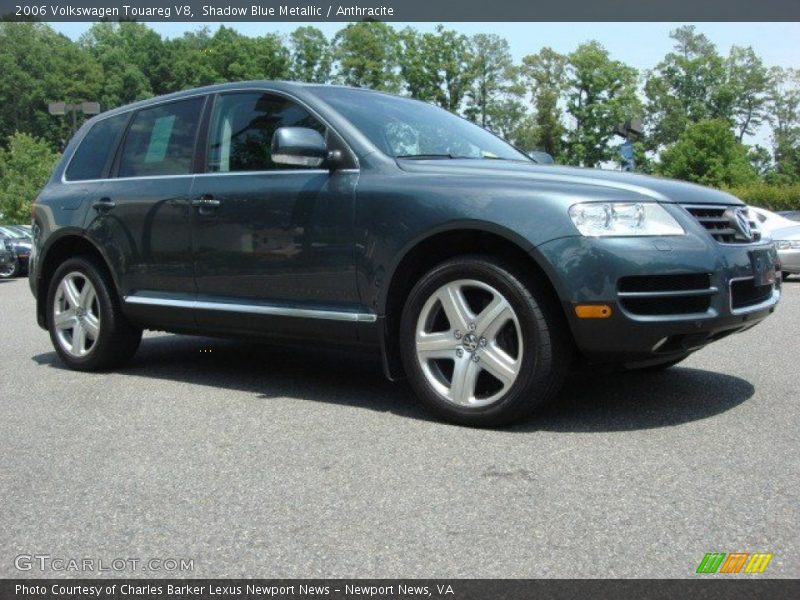 Shadow Blue Metallic / Anthracite 2006 Volkswagen Touareg V8