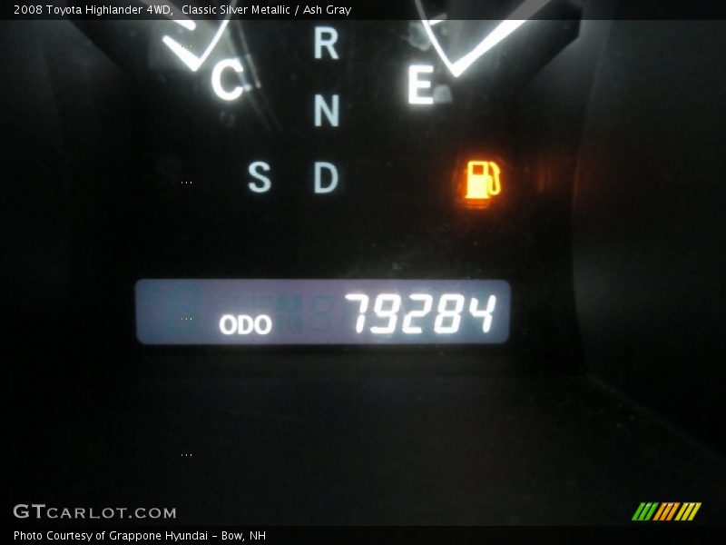 Classic Silver Metallic / Ash Gray 2008 Toyota Highlander 4WD