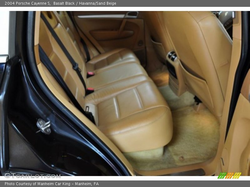 Basalt Black / Havanna/Sand Beige 2004 Porsche Cayenne S