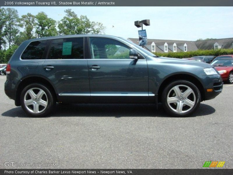 Shadow Blue Metallic / Anthracite 2006 Volkswagen Touareg V8