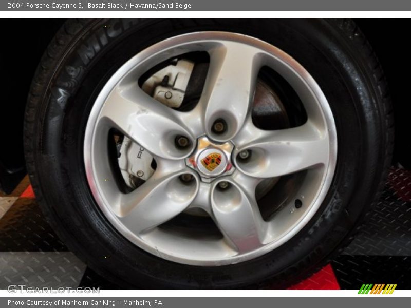 Basalt Black / Havanna/Sand Beige 2004 Porsche Cayenne S