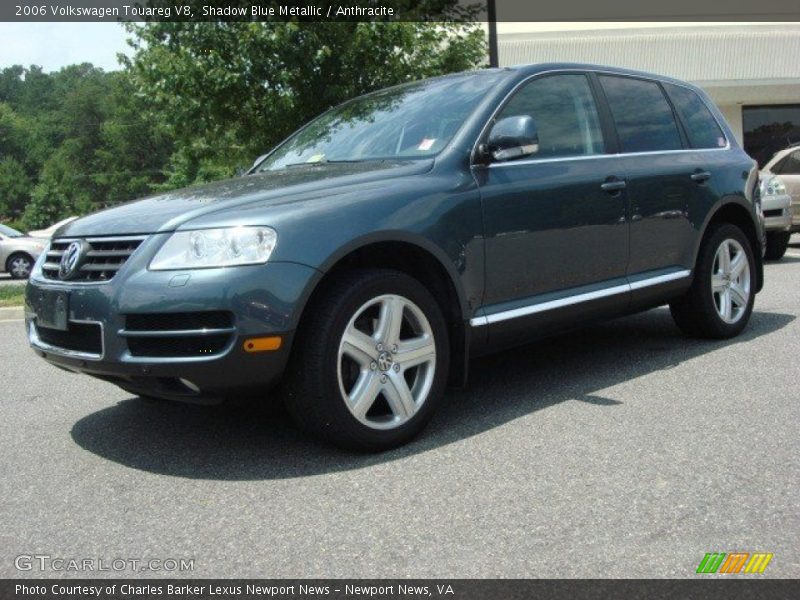 Shadow Blue Metallic / Anthracite 2006 Volkswagen Touareg V8
