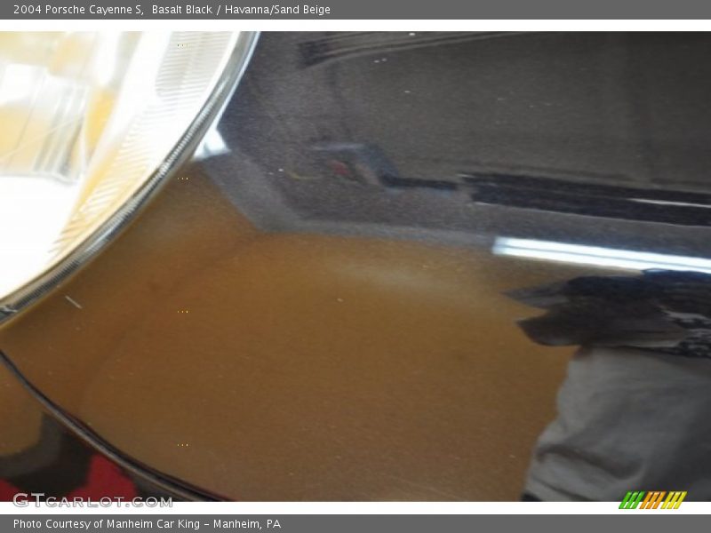 Basalt Black / Havanna/Sand Beige 2004 Porsche Cayenne S