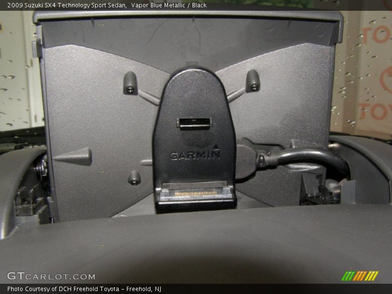 Vapor Blue Metallic / Black 2009 Suzuki SX4 Technology Sport Sedan