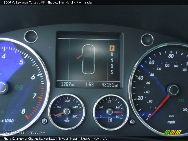 Shadow Blue Metallic / Anthracite 2006 Volkswagen Touareg V8