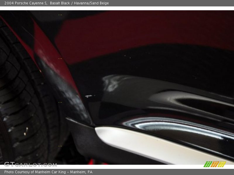 Basalt Black / Havanna/Sand Beige 2004 Porsche Cayenne S