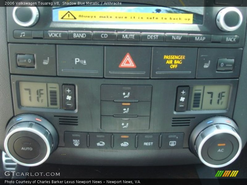 Shadow Blue Metallic / Anthracite 2006 Volkswagen Touareg V8