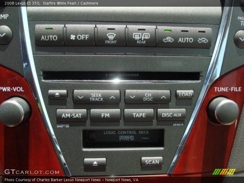 Starfire White Pearl / Cashmere 2008 Lexus ES 350