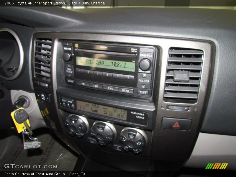 Black / Dark Charcoal 2006 Toyota 4Runner Sport Edition