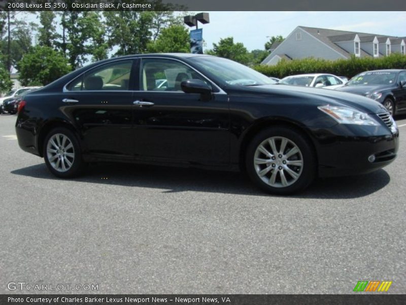 Obsidian Black / Cashmere 2008 Lexus ES 350