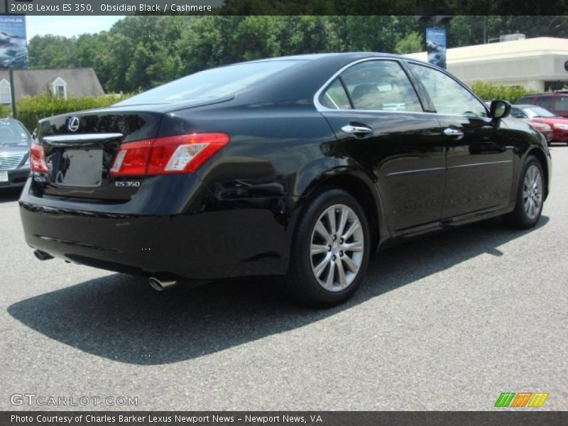 Obsidian Black / Cashmere 2008 Lexus ES 350