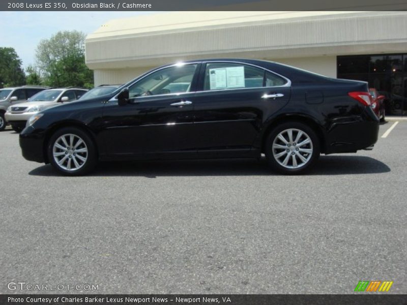 Obsidian Black / Cashmere 2008 Lexus ES 350