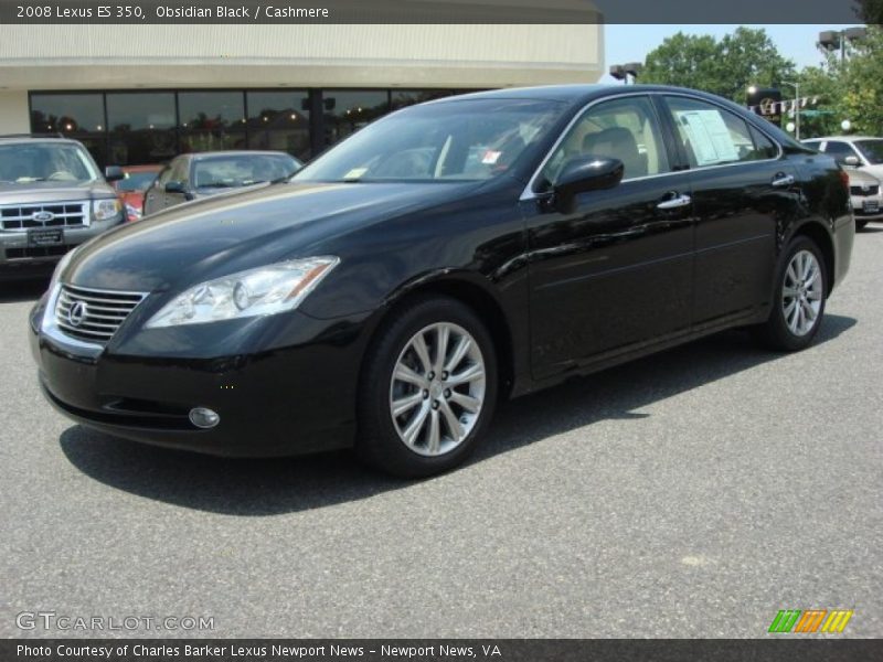Obsidian Black / Cashmere 2008 Lexus ES 350