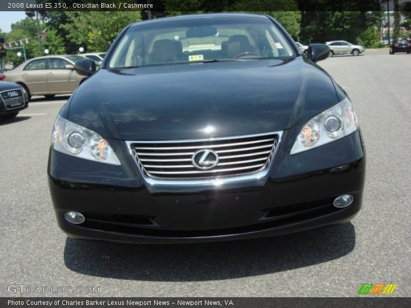 Obsidian Black / Cashmere 2008 Lexus ES 350