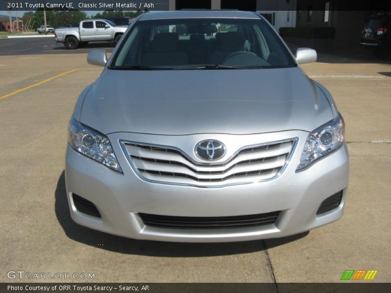 Classic Silver Metallic / Ash 2011 Toyota Camry LE