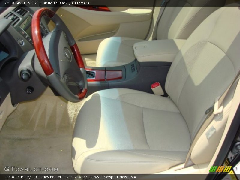 Obsidian Black / Cashmere 2008 Lexus ES 350