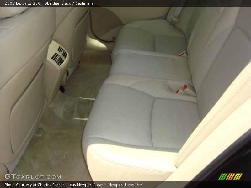 Obsidian Black / Cashmere 2008 Lexus ES 350