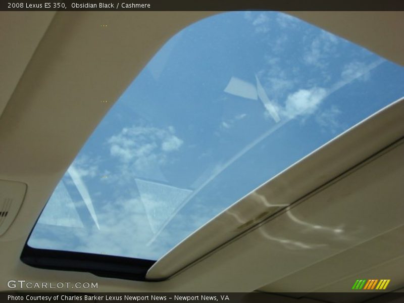 Obsidian Black / Cashmere 2008 Lexus ES 350