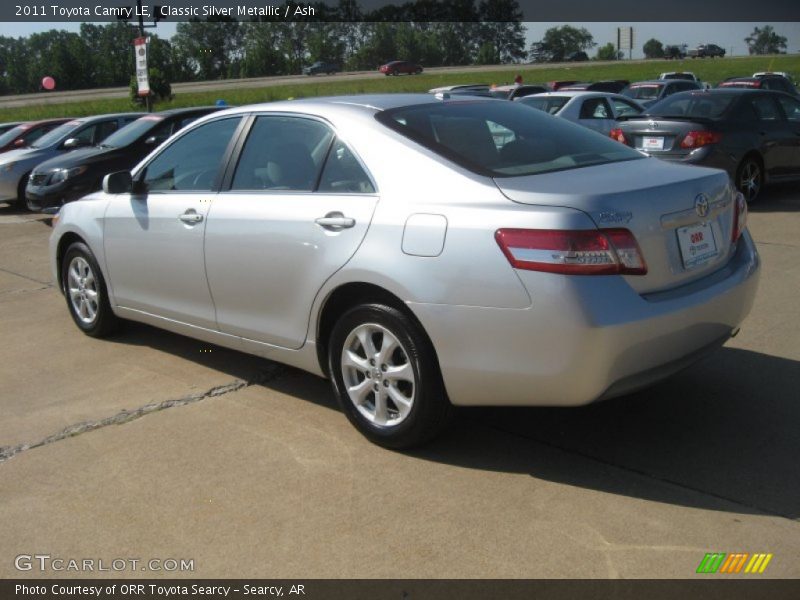Classic Silver Metallic / Ash 2011 Toyota Camry LE