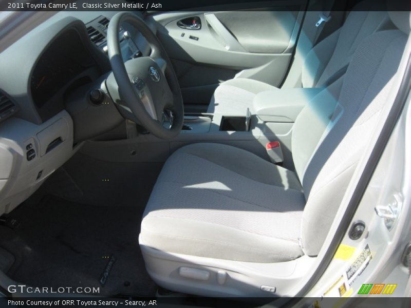 Classic Silver Metallic / Ash 2011 Toyota Camry LE