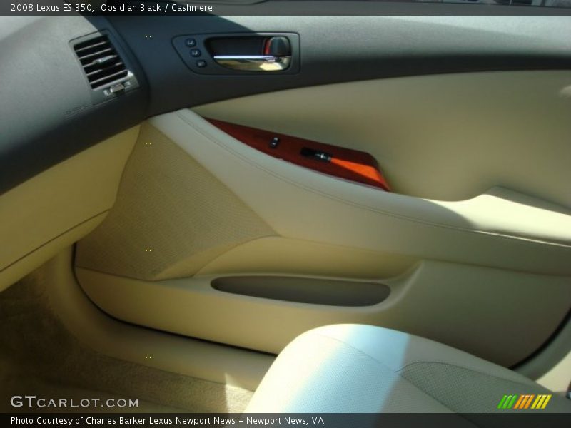 Obsidian Black / Cashmere 2008 Lexus ES 350