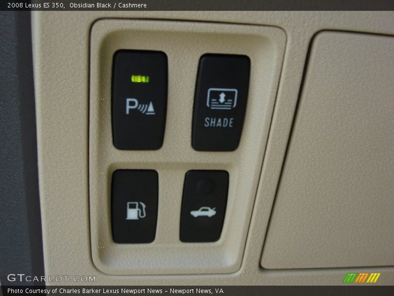 Obsidian Black / Cashmere 2008 Lexus ES 350
