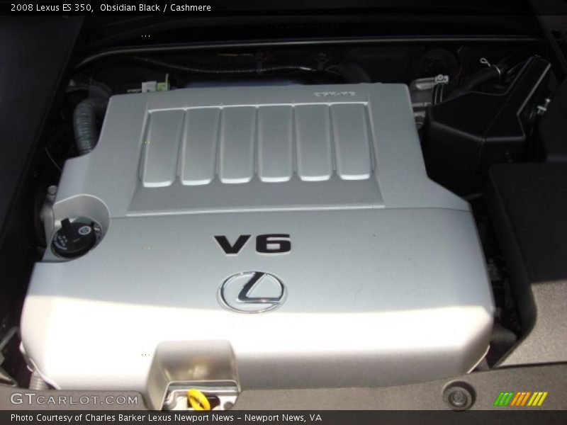 Obsidian Black / Cashmere 2008 Lexus ES 350