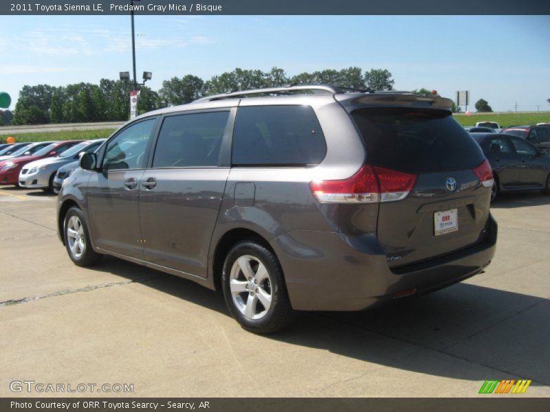 Predawn Gray Mica / Bisque 2011 Toyota Sienna LE