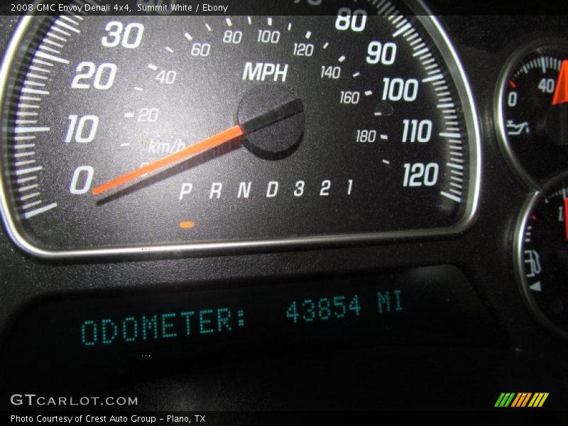 Summit White / Ebony 2008 GMC Envoy Denali 4x4