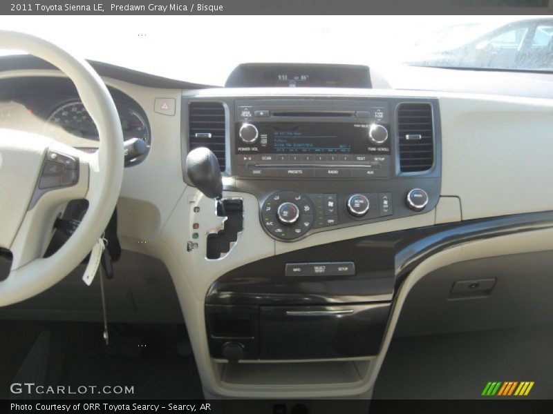 Predawn Gray Mica / Bisque 2011 Toyota Sienna LE