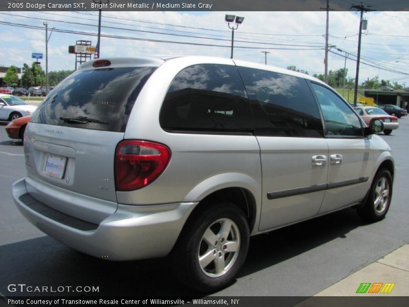 Bright Silver Metallic / Medium Slate Gray 2005 Dodge Caravan SXT