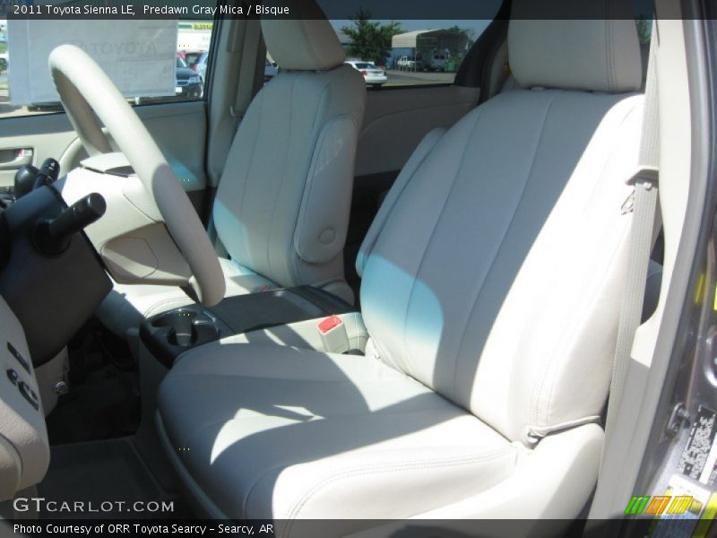 Predawn Gray Mica / Bisque 2011 Toyota Sienna LE