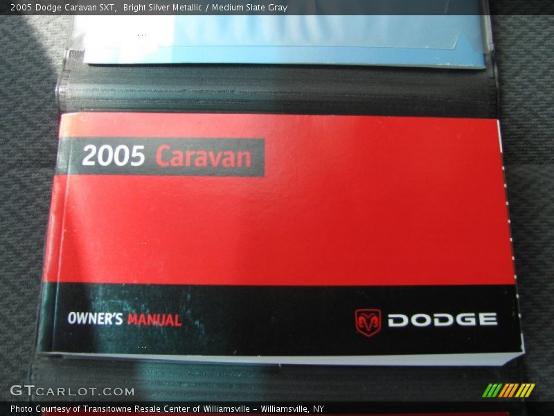 Bright Silver Metallic / Medium Slate Gray 2005 Dodge Caravan SXT