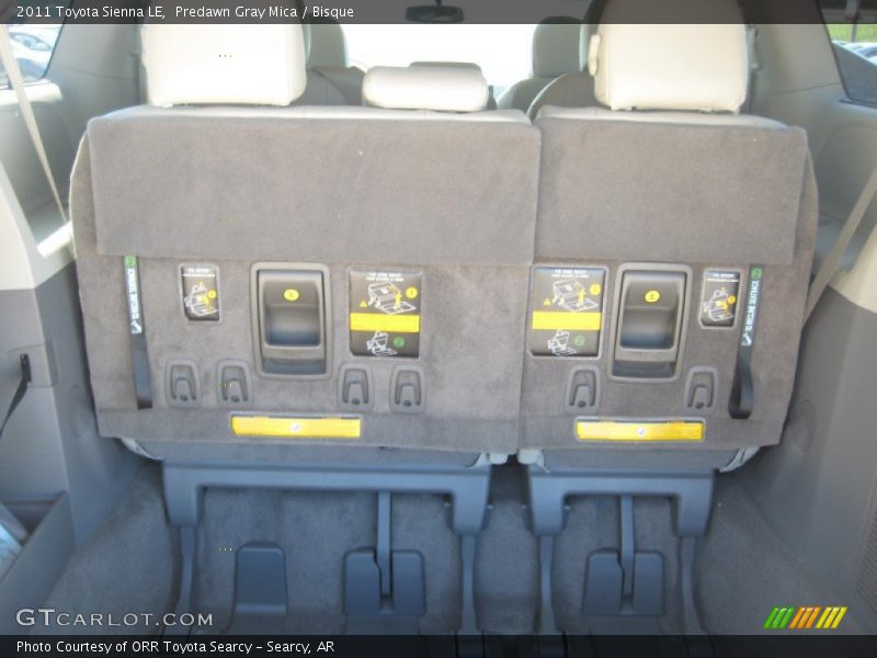 Predawn Gray Mica / Bisque 2011 Toyota Sienna LE