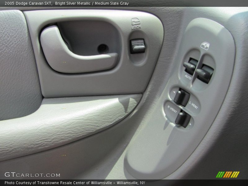 Bright Silver Metallic / Medium Slate Gray 2005 Dodge Caravan SXT