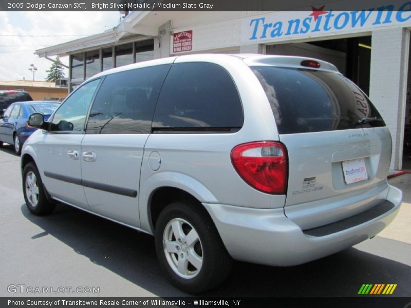 Bright Silver Metallic / Medium Slate Gray 2005 Dodge Caravan SXT
