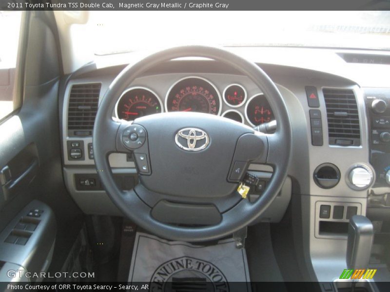 Magnetic Gray Metallic / Graphite Gray 2011 Toyota Tundra TSS Double Cab